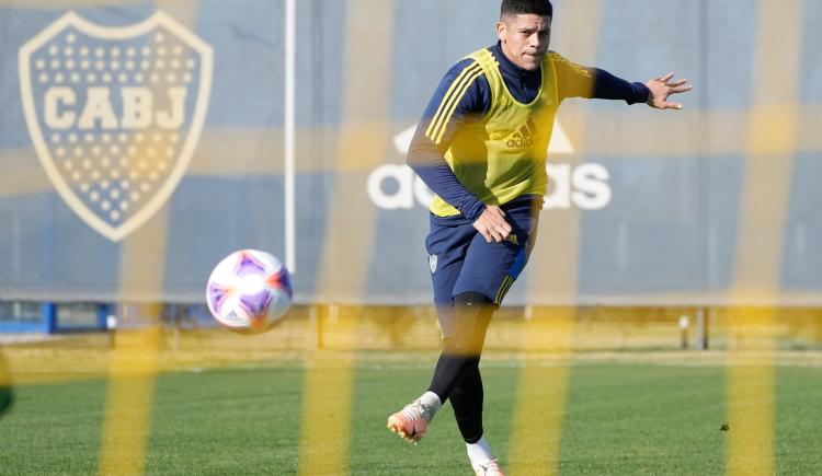 Imagen de Marcos Rojo, la principal novedad en los concentrados de Boca