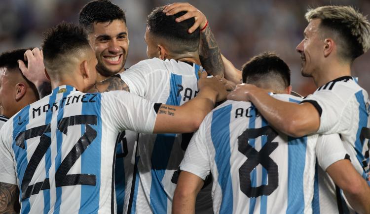 Imagen de Argentina vs. Panamá: los números del festejo