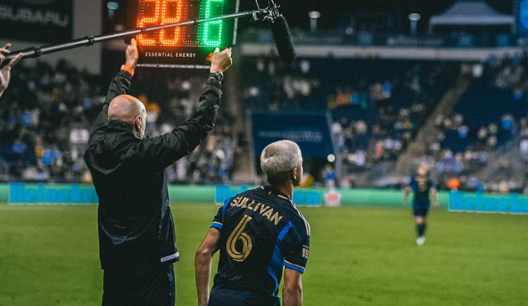 Imagen de Cavan Sullivan debutó en la MLS con 14 años