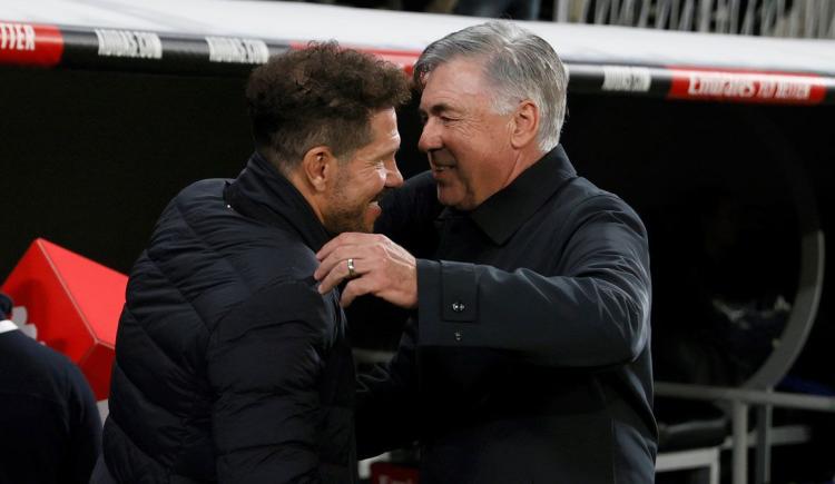 Imagen de Diego Simeone: "Me gustaría juntarme con Ancelotti para aprender"