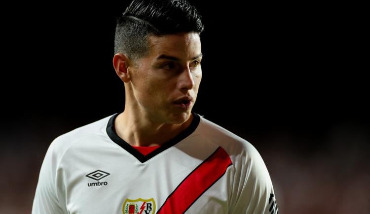 Imagen de James Rodríguez debutó con la banda roja