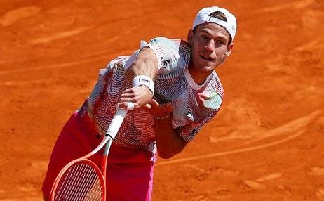 Imagen de Diego Schwartzman sacó un partido chivo y está en segunda ronda de Montecarlo