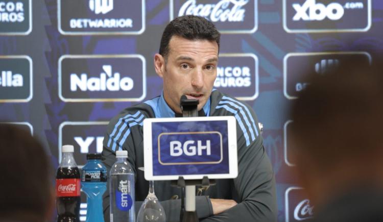 Imagen de Lionel Scaloni y el cariño de la gente: "Esto es para los que la están pasando mal"