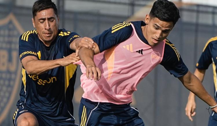 Imagen de La primera formación de Boca que paró Úbeda: sin doble 9 y con un par de sorpresas