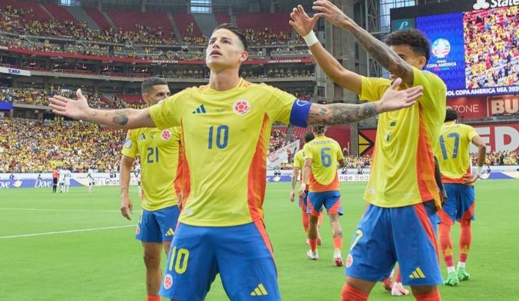 Imagen de Colombia bailó al ritmo de James y se metió en las semifinales de la Copa América