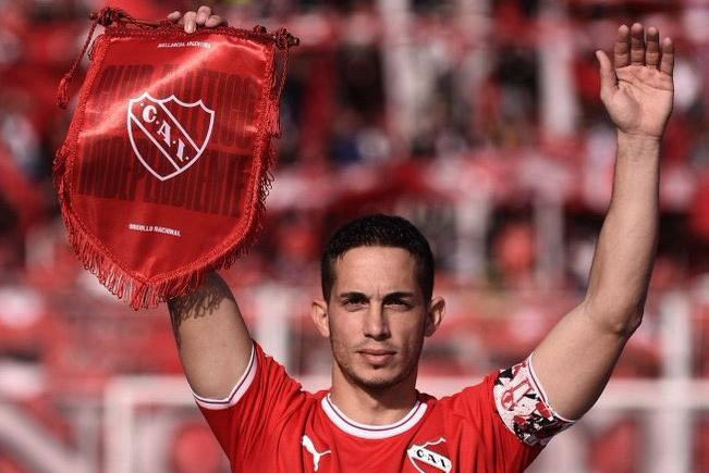 Imagen de Iván Marcone, capitán de Independiente, denunciado por golpear a un hincha