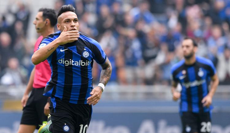 Imagen de Lautaro Martínez abrió un nuevo triunfo de Inter