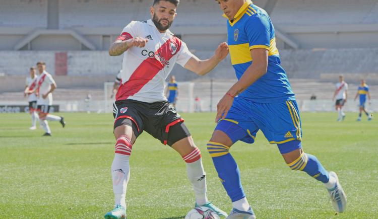 Imagen de Boca pegó primero: se impuso por 2-1 en el clásico de Reserva