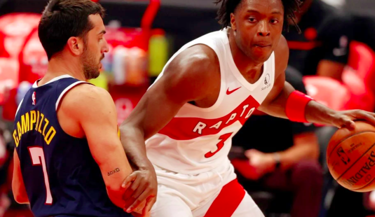 Imagen de PALIZA DE TORONTO A DENVER EN LA NBA