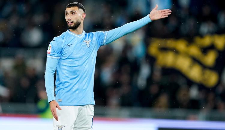 Imagen de Castellanos fue titular en la victoria de Lazio