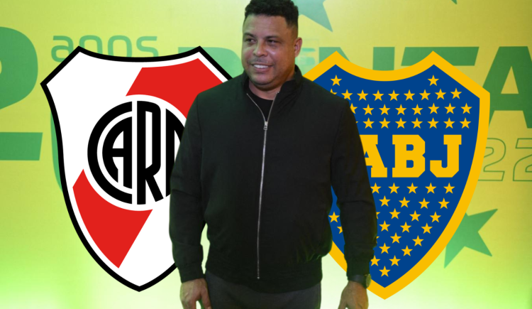 Imagen de Ronaldo ubicó a River como favorito en la Libertadores y dio su pronóstico para Boca - Cruzeiro
