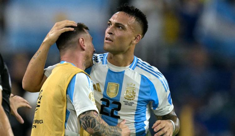 Imagen de Lautaro Martínez y su golazo de América