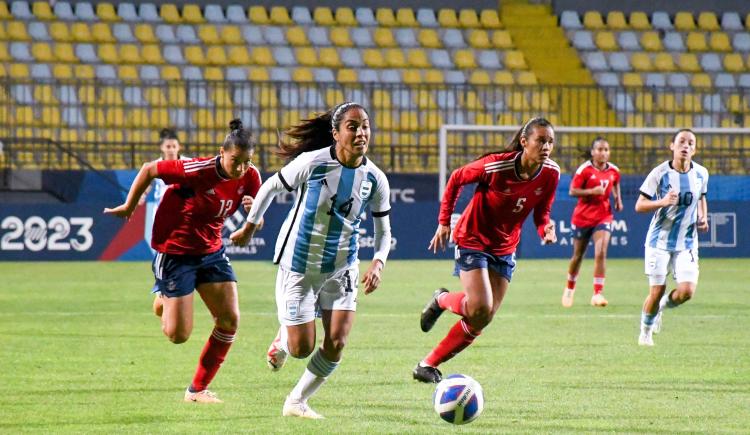 Imagen de La Selección Argentina femenina empató en su debut en los Juegos Panamericanos