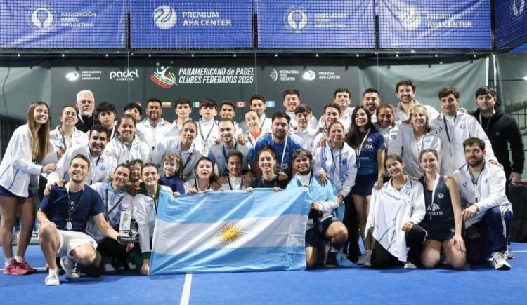 Imagen de Argentina logró el segundo puesto del panamericano de clubes 2025