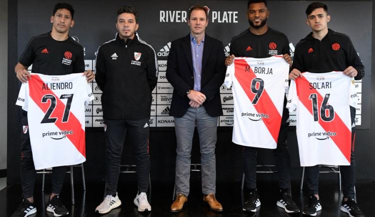 Imagen de River presentó a sus refuerzos