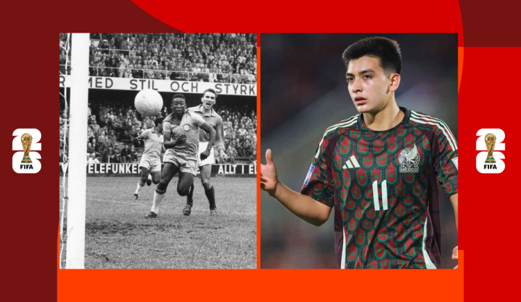 Imagen de Gilberto Mora emula a Pelé y hace historia en la Copa del Mundo
