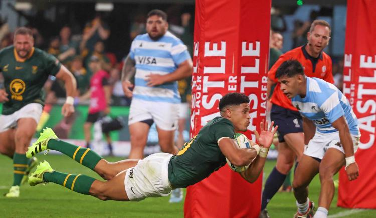 Imagen de Los Pumas fueron vapuleados por Sudáfrica y se quedaron sin chances en el Rugby Championship