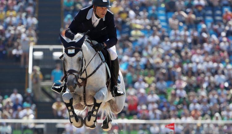 Imagen de José María Larocca, finalista olímpico en equitación