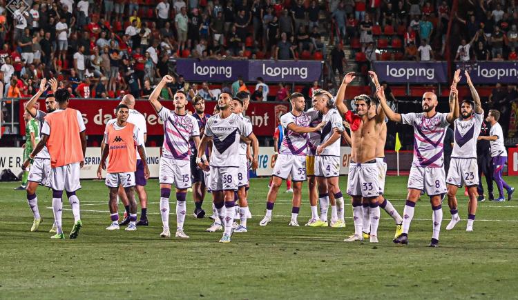 Imagen de Fiorentina ingresó a la fase de grupos de la Conference League