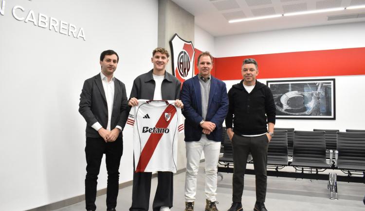 Imagen de Facundo Colidio extendió su contrato y River le puso una cláusula de rescisión estratosférica
