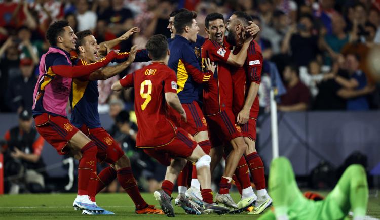 Imagen de España, campeón de la Nations League