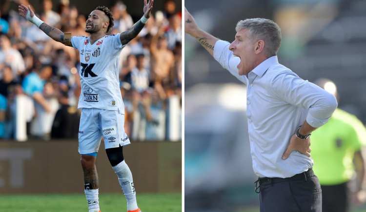 Imagen de Terminó el Brasileirao con suerte dispar para Neymar y Palermo: Santos se salvó y Fortaleza descendió