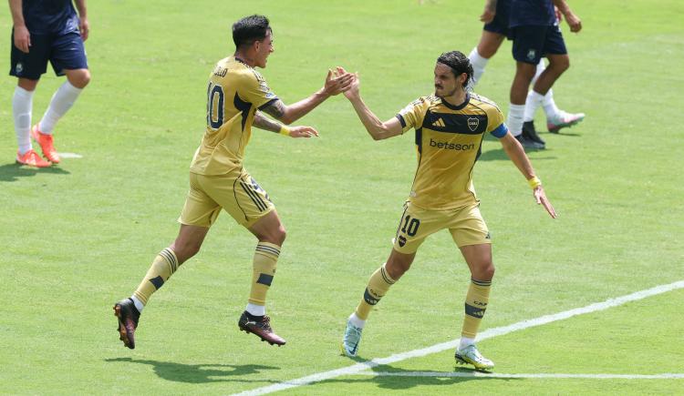 Imagen de Llegó el primero en Nashville: el gol que abrió el partido para Boca