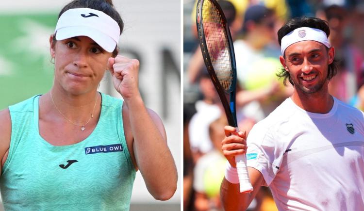 Imagen de Solana Sierra y Thiago Tirante, las alegrías argentinas del día en Roland Garros