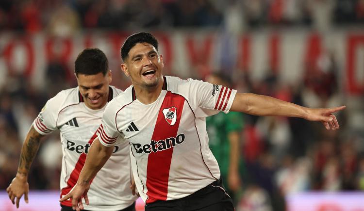 Imagen de Una buena para River: Salas volverá tras la reducción de su sanción