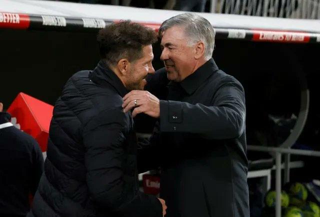 Imagen de Carlo Ancelotti elogió al Cholo Simeone en la previa del derby madrileño