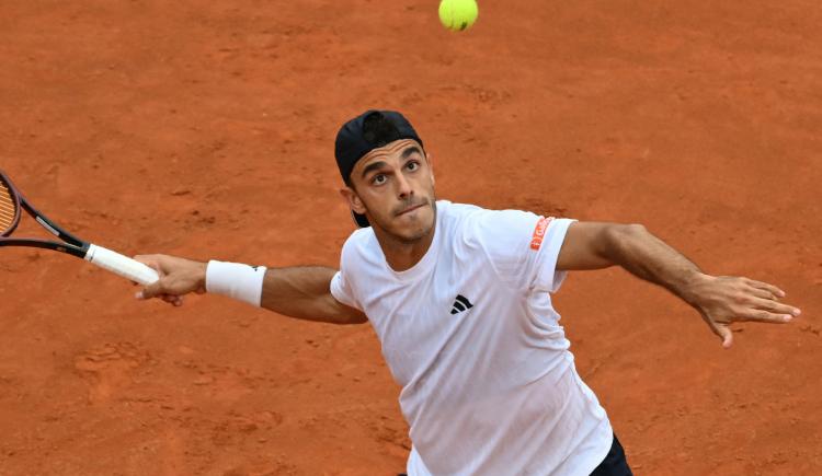 Imagen de Se terminó el Masters 1000 de Roma para Francisco Cerúndolo