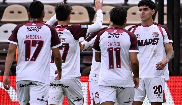 Imagen de Lanús le ganó a Platense y se prendió en ambas tablas