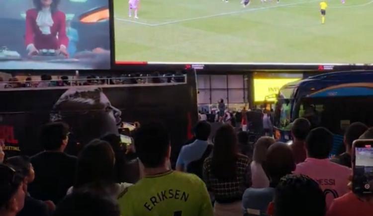 Imagen de Times Square vibró con el primer gol de Messi en la MLS