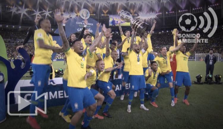 Imagen de Brasil ganó su novena Copa América