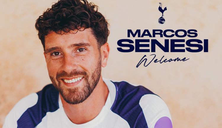 Imagen de Marcos Senesi puso la firma y es nuevo refuerzo de Tottenham