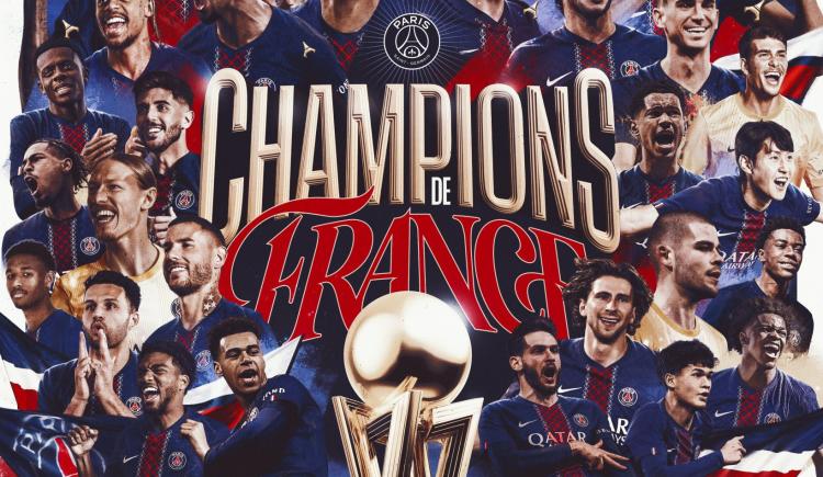Imagen de El PSG alcanza el pentacampeonato y acecha el récord histórico del Lyon tras coronarse en la Ligue 1