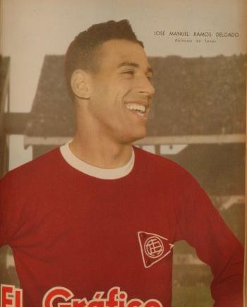 Imagen de 20 de julio de 1956, José Manuel Ramos Delgado en Lanús
