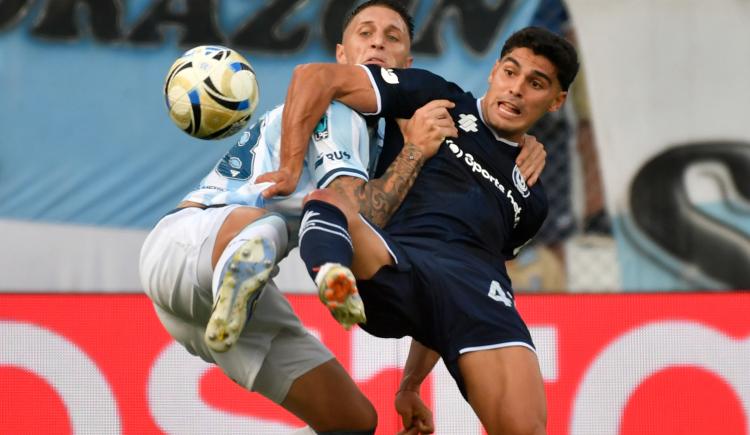 Imagen de Racing igualó 1-1 ante Independiente Rivadavia en una tarde para el olvido