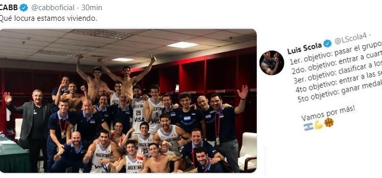 Imagen de Así se vivió en las redes el triunfo argentino