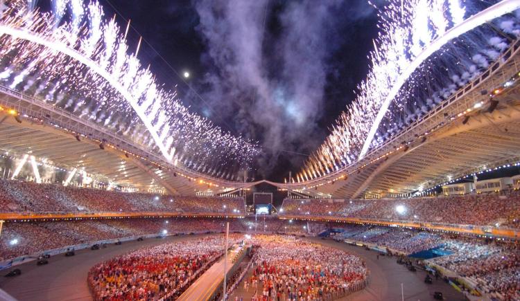 Imagen de Atenas 2004, cuando la llama olímpica se apaga