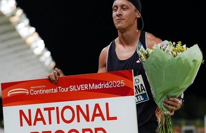 Imagen de Un rayo: el argentino que venció al dueño del récord mundial y batió por novena vez la marca nacional en atletismo