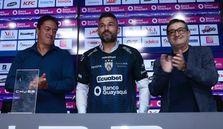 Imagen de Javier Gandolfi fue presentado en Independiente del Valle