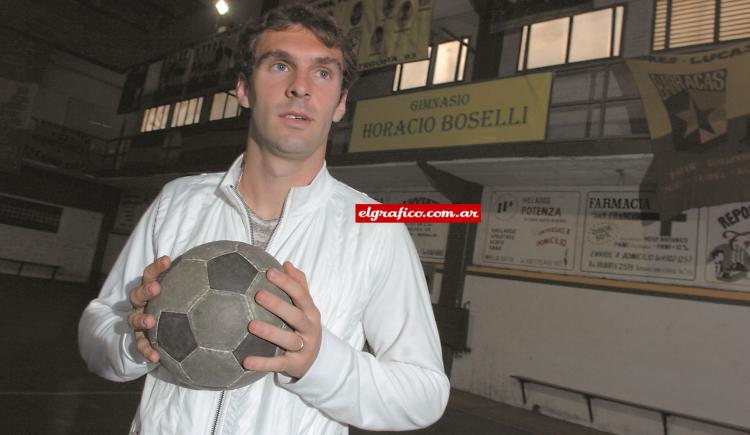 Imagen de 2009. Mauro Boselli: peligro de gol