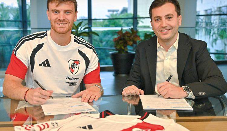 Imagen de Vuelta confirmada: River oficializó la llegada de Lucas Beltrán