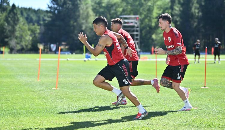 Imagen de La magia de Juanfer Quintero le hizo ganar una apuesta en la pretemporada de River