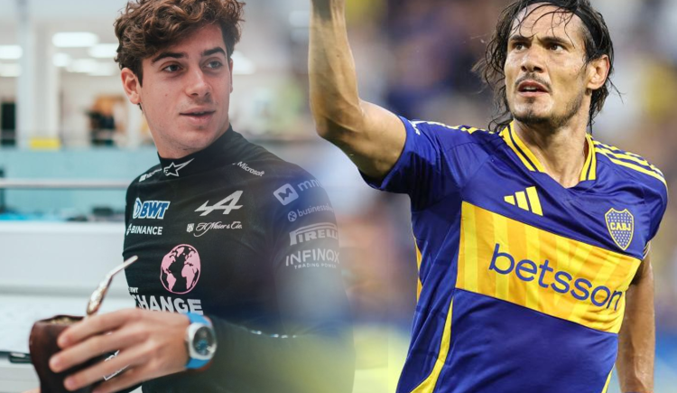 Imagen de Después lo borró: el palito de Colapinto a Cavani tras la derrota de Boca