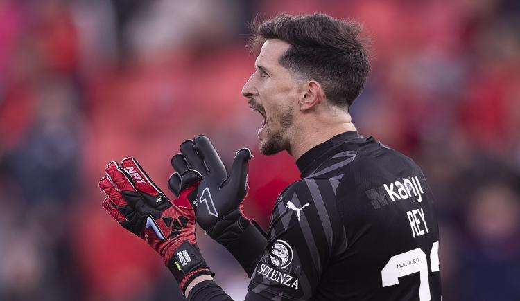 Imagen de Problemas para Rodrigo Rey antes del choque de Independiente por la Sudamericana