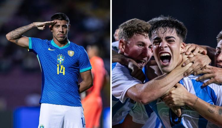 Imagen de Obrigado: Argentina se clasificó al hexagonal del Sudamericano Sub 20 gracias a Brasil