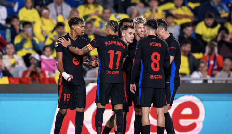 Imagen de Barcelona venció a Las Palmas y es líder de la liga española