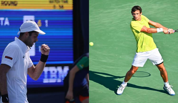 Imagen de Facundo Díaz Acosta y Mariano Navone debutaron con éxito en el US Open